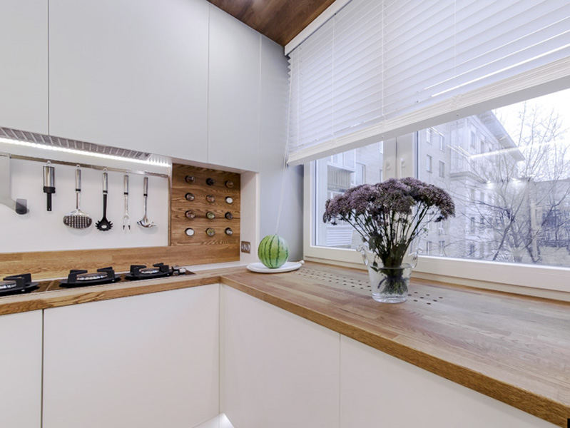 Дизайн кухни с окном: используем пространства у окна правильно, фото