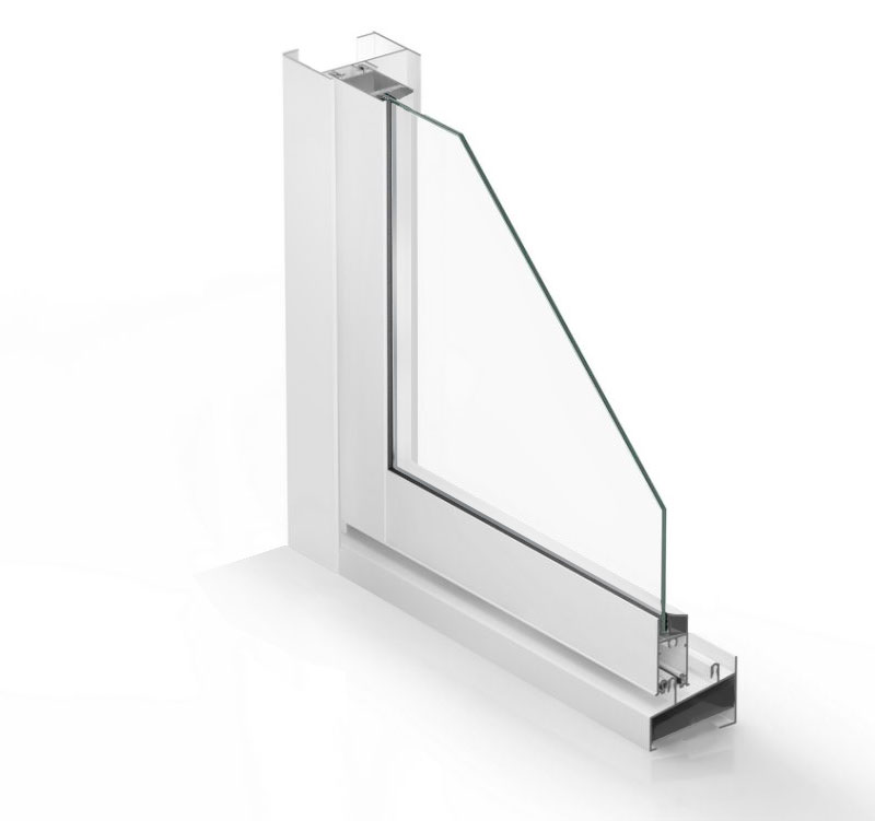 Окно из алюминиевого профиля PROVEDAL
